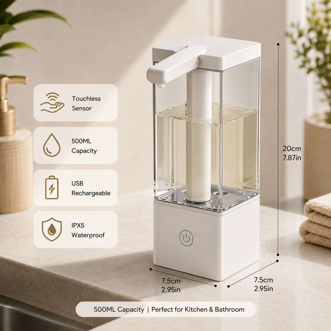 Vioners™ Automatic Touchless Soap Dispenser Pro